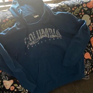 Columbia Men's Deep Blue Hoodie